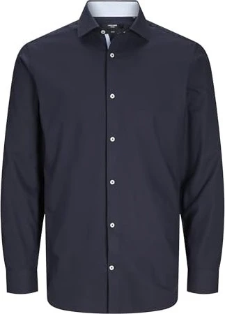 Jack & Jones Slim Fit Hemd langarm night sky (Herren)