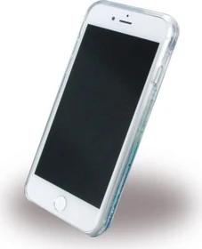 Guess Hard Cover Glitter All I Do Is Shine für Apple iPhone X blau