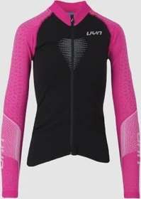 UYN Granfondo Trikot langarm blackboard/magenta (Damen)