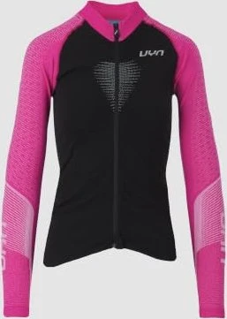 UYN Granfondo Trikot langarm blackboard/magenta (Damen)