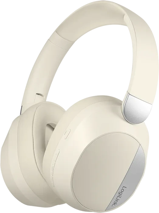LogiLink Sound Wave Creme/Silber