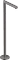 Hansgrohe AXOR Uno Wanneneinlauf gerade bodenstehend brushed black chrome Vorschaubild