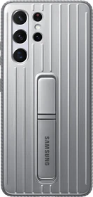 Samsung Protective Standing Cover für Galaxy S21 Ultra grau
