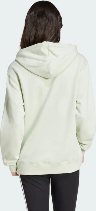 adidas Essentials Linear French Terry Hoodie linen green (Damen)
