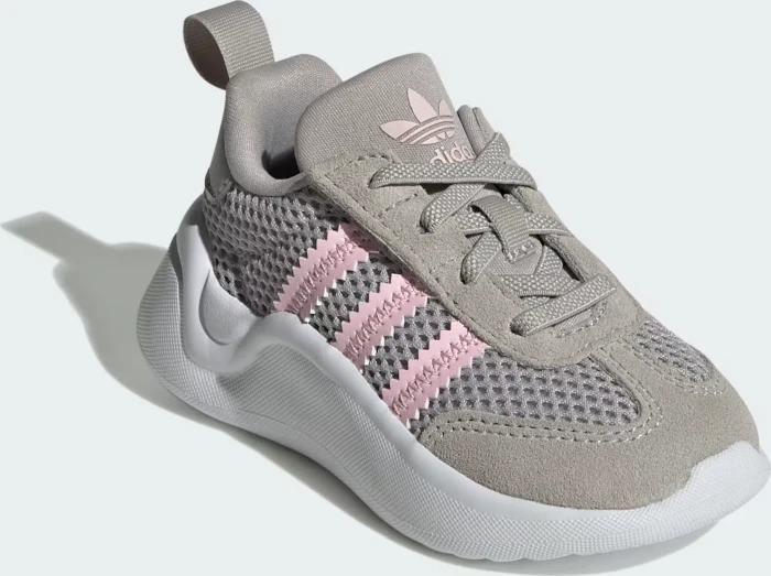 adidas Adifom 70s Comfort Closure Elastic Laces grey two/clear pink/cloud white (Junior)
