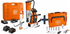 Fein AKBU 35 PMQW AS Akku-Magnetkernbohrmaschine inkl. L-Boxx + 2 Akkus 8.0Ah + Zubehör
