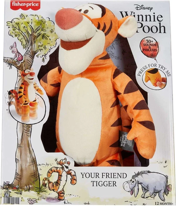 Mattel Fisher-Price Disney Winnie Puuh Tigger 30cm