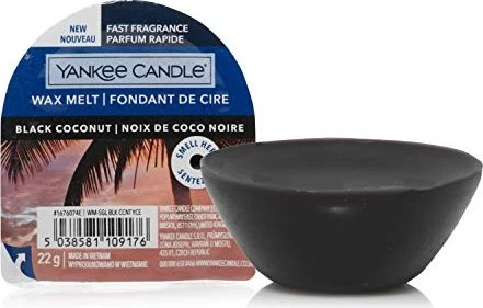 Yankee Candle Black Coconut Duftwachs, 22g