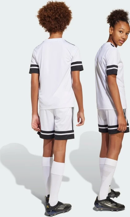 adidas Squadra 25 Trainingshose kurz weiß/schwarz (Junior)
