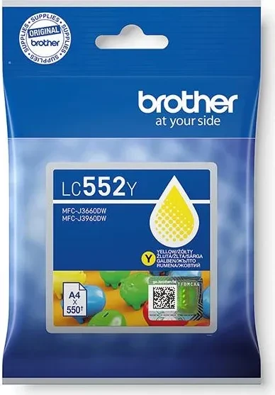 Brother Tinte LC552Y gelb