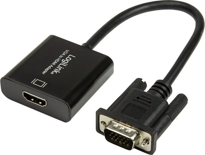 LogiLink VGA mit Audio zu HDMI Adapter