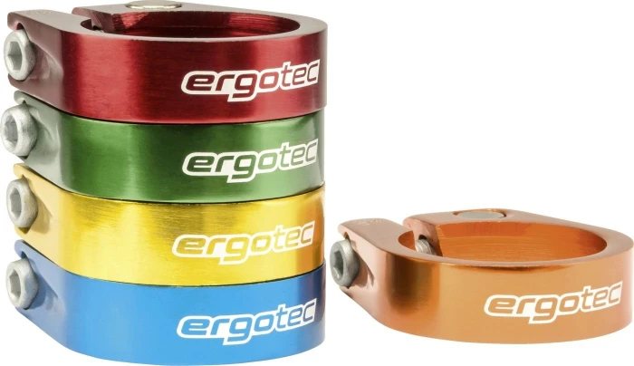 Ergotec SCI-105 34.9mm Sattelklemme rot eloxiert