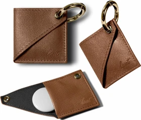 LAUT Prestige Case für Apple AirTag tan brown
