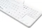GETT KG26236 GCQ CleanType Prime Touch Plus mit Touchpad, medizinische Silikontastatur, weiß, USB, DE Vorschaubild