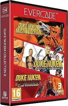 Blaze Entertainment Evercade Game Cartridge - Duke Nukem Collection 2