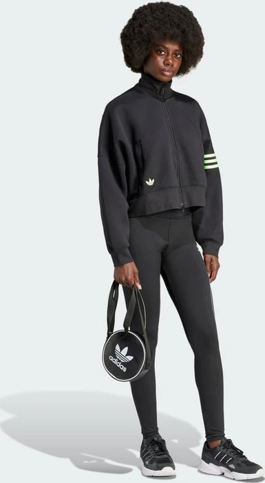 adidas Neuclassics Originals Trainingsjacke black/semi green spark (Damen)