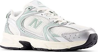 New Balance 530 silver metallic/mosaic green