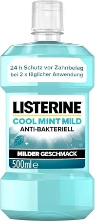 Listerine Cool Mint milder Geschmack Mundwasser, 500ml