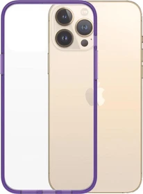 PanzerGlass Clear Case Color AntiBacterial für Apple iPhone 13 Pro Max Grape Limited Edition