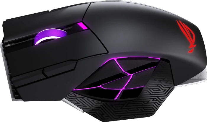 ASUS ROG Spatha X 65K schwarz, USB/Bluetooth