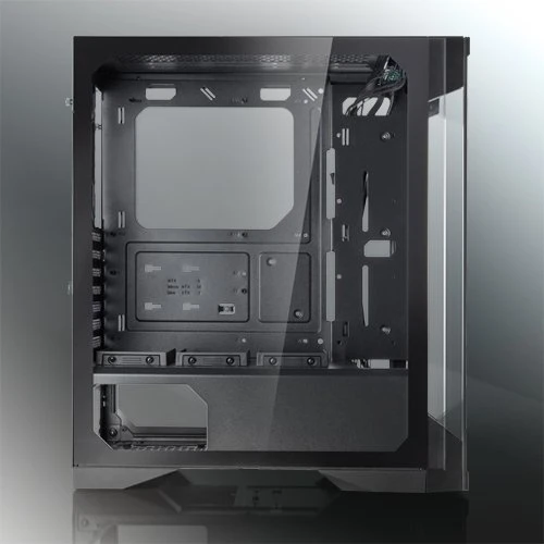 Raijintek Silenos Pro, Glasfenster