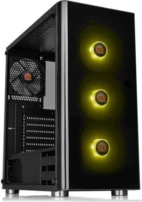 Thermaltake V200 TG RGB, schwarz, Glasfenster