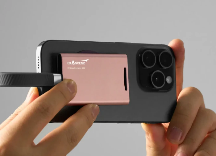 Exascend Element Portable SSD, Rose Gold, 2TB, USB-C 3.2