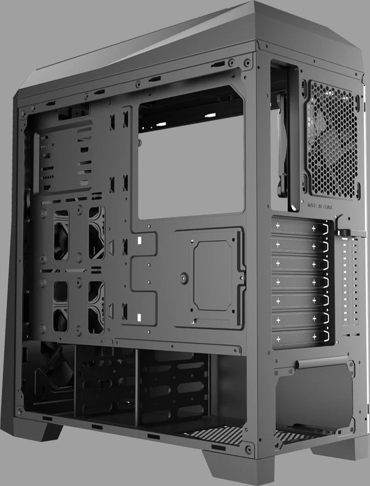AZZA Chroma 410B, Glasfenster