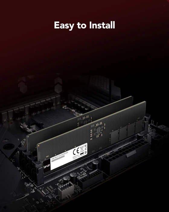 Lexar UDIMM 16GB, DDR5-5600, CL46-45-45-90, 1RX8