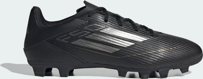 adidas F50 Club FxG core black/iron metallic/gold metallic