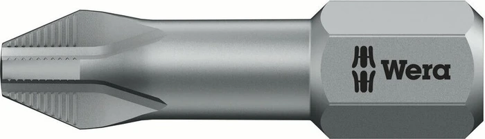 Wera 853/1 TZ ACR Kreuzschlitz Bit 1/4", PH2x25mm, 1 Stück