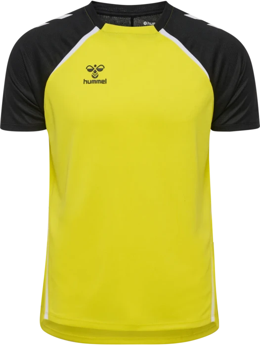 hummel Lead 2.0 Funktionsshirt kurzarm blazing yellow/black (Herren)