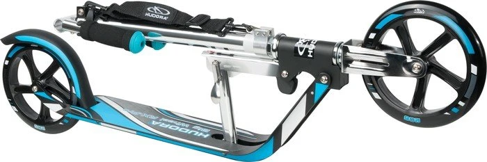 Hudora Big Wheel 205 Scooter schwarz/blau