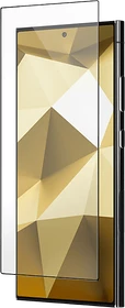ISY Displayschutzglas 2.5D für Samsung Galaxy S24 Ultra schwarz