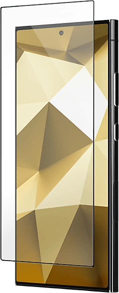 ISY Displayschutzglas 2.5D für Samsung Galaxy S24 Ultra schwarz