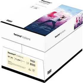 inapa tecno colors Universalpapier hellchamois, A4, 80g/m², 2500 Blatt
