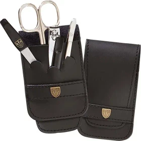 Kellermann Drei Schwerter Maniküre/Pediküre-Set 5-teilig schwarz