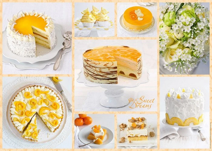 Schmidt Spiele Sweet Dreams Strahlend gelbe Kaffeetafel