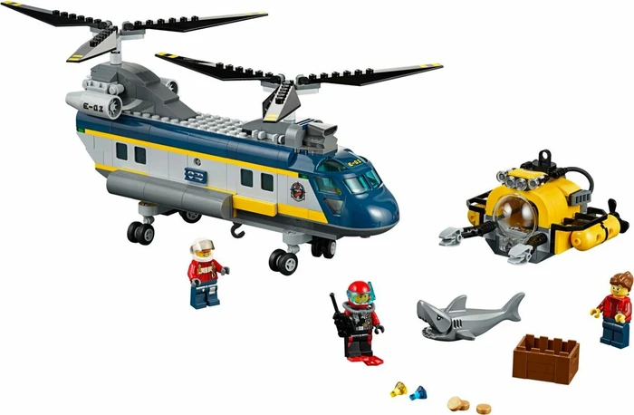 LEGO City Tiefseeforscher - Tiefsee-Helikopter
