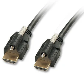 Lindy High Speed mit Ethernet HDMI 1.4 Kabel und 2x Steckerschloss, 5m