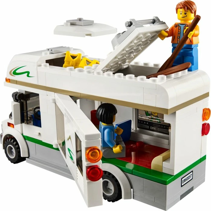 LEGO City Starke Fahrzeuge - Wohnmobil mit Kanu