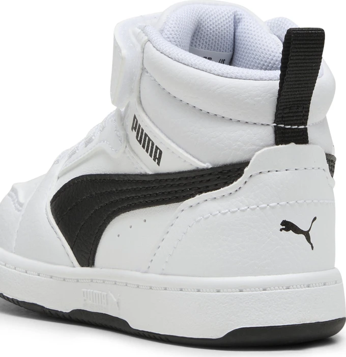 Puma Rebound V6 Mid puma white/puma black (Junior)