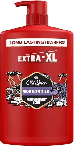 Old Spice Nightpanther 3in1 Duschgel & Shampoo, 1l