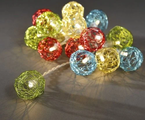 Konstsmide Dekolichterkette LED 16x warmweiß