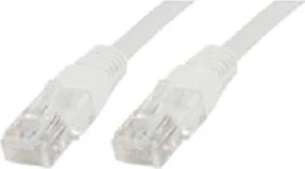 MicroConnect Patchkabel, Cat6, U/UTP, RJ-45/RJ-45, 1m, weiß