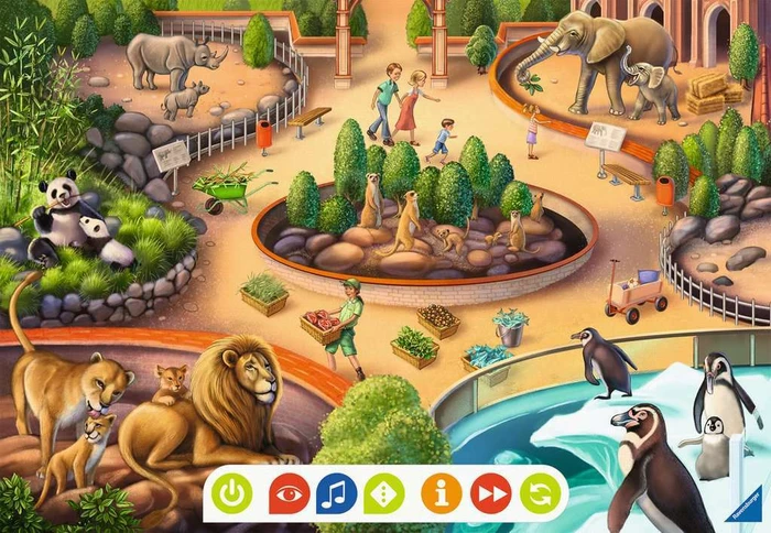 Ravensburger tiptoi Puzzle: Puzzle für kleine Entdecker: Zoo