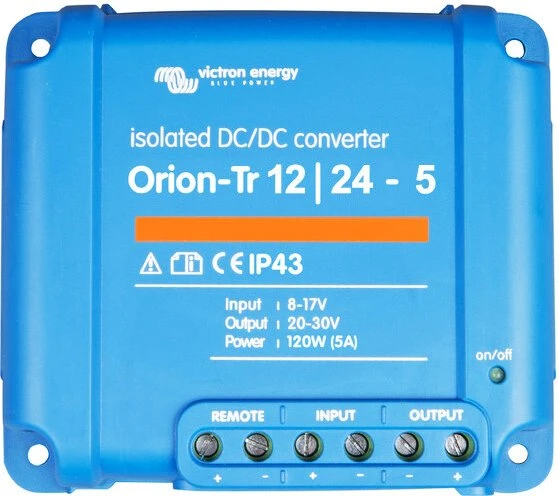 Victron Energy DC-DC Konverter isoliert Orion-Tr 12/24-5A (120W)