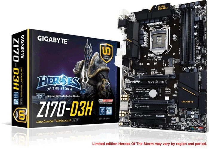 GIGABYTE GA-Z170-D3H (Intel 1151)