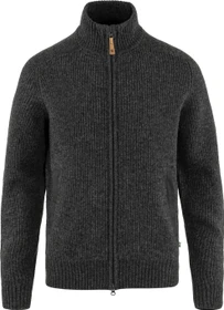 Fjällräven Övik Zip Strickjacke dark grey (Herren)
