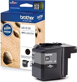 Brother Tinte LC12EBK schwarz hohe Kapazität